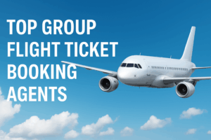 group flight ticket booking agents