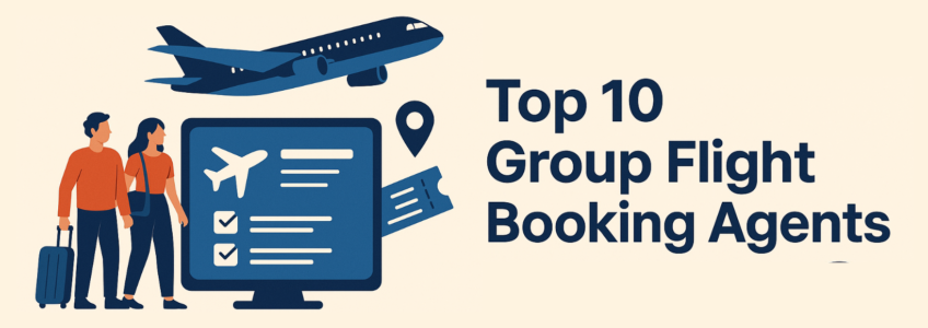 group flight booking agents