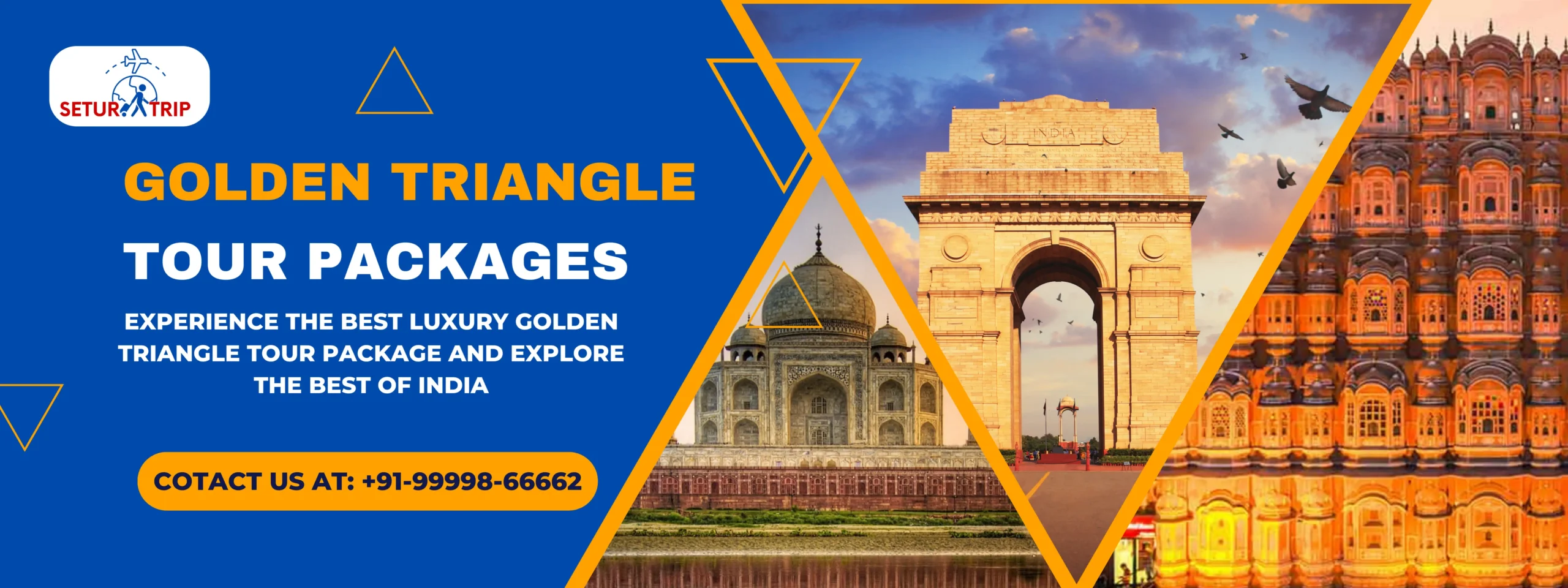 golden triangle tour packages by seturtrip